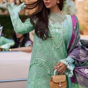 Mushq: 3pc Shalwar Kameez - Formal Wear - Stitched